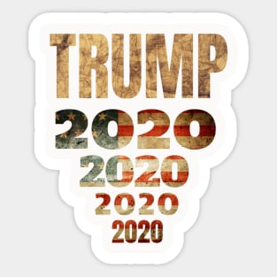 Donald Trump 2020 for President Sticker